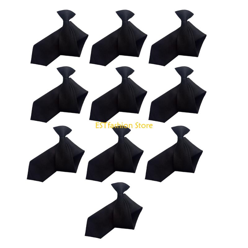 Men'S Formal Wear Bow Ties - Y5GC NoTie เนคไท 10x คลิปบนเนคไทสวมใส่ง่ายสำหรับผู้ใหญ่เด็กกิจกรรมโรงเรียน
