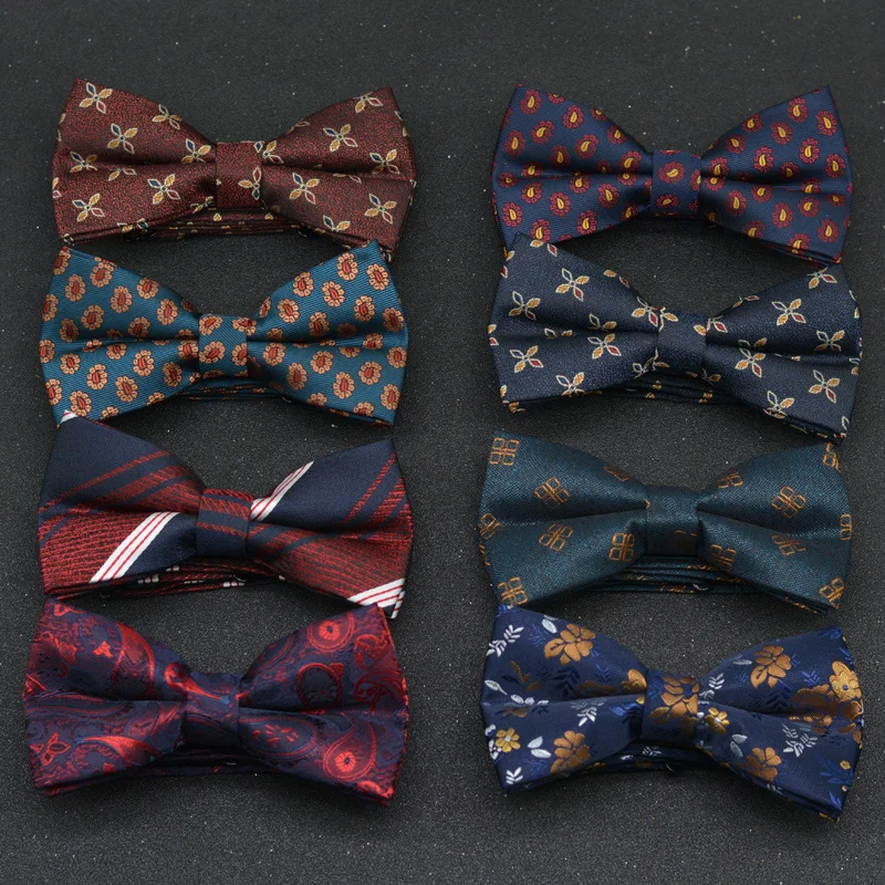Men'S Formal Wear For A Wedding - โบว์ไทผู้ชายสำหรับงานแต่งงาน แบบคู่ สำหรับเจ้าบ่าวและเพื่อนเจ้าบ่าว สไตล์วินเทจ ชุดทางการ เสื้อเชิ้ตลายทางสำหรับงานธุรกิจ