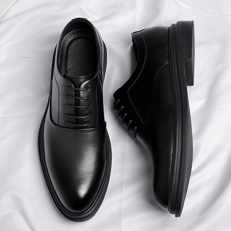 รองเท้าหนังผู้ชายเพิ่มความสูง  - Men'S Formal Wear Slippers บทวิจารณ์และราคา
