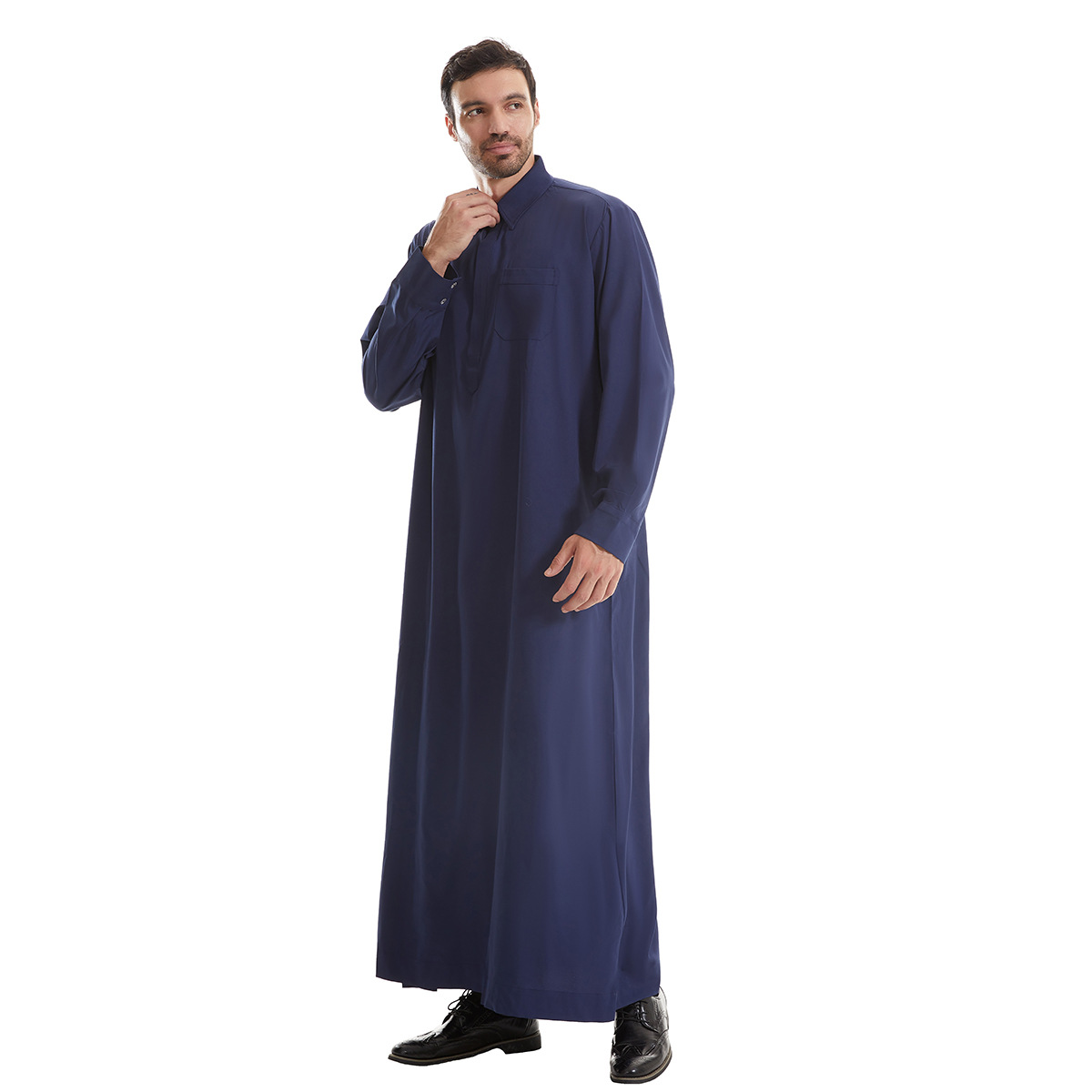 ผู้ชาย Jubba Thobe Mens ยาวเสื - Arabic Formal Wear Men บทวิจารณ์และราคา