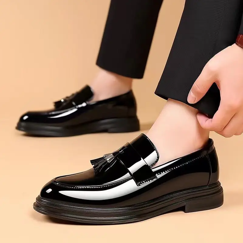 รองเท้าเพื่อสังคมสีดำสำหรับผู้ - Men'S Formal Wear Accessories บทวิจารณ์และราคา