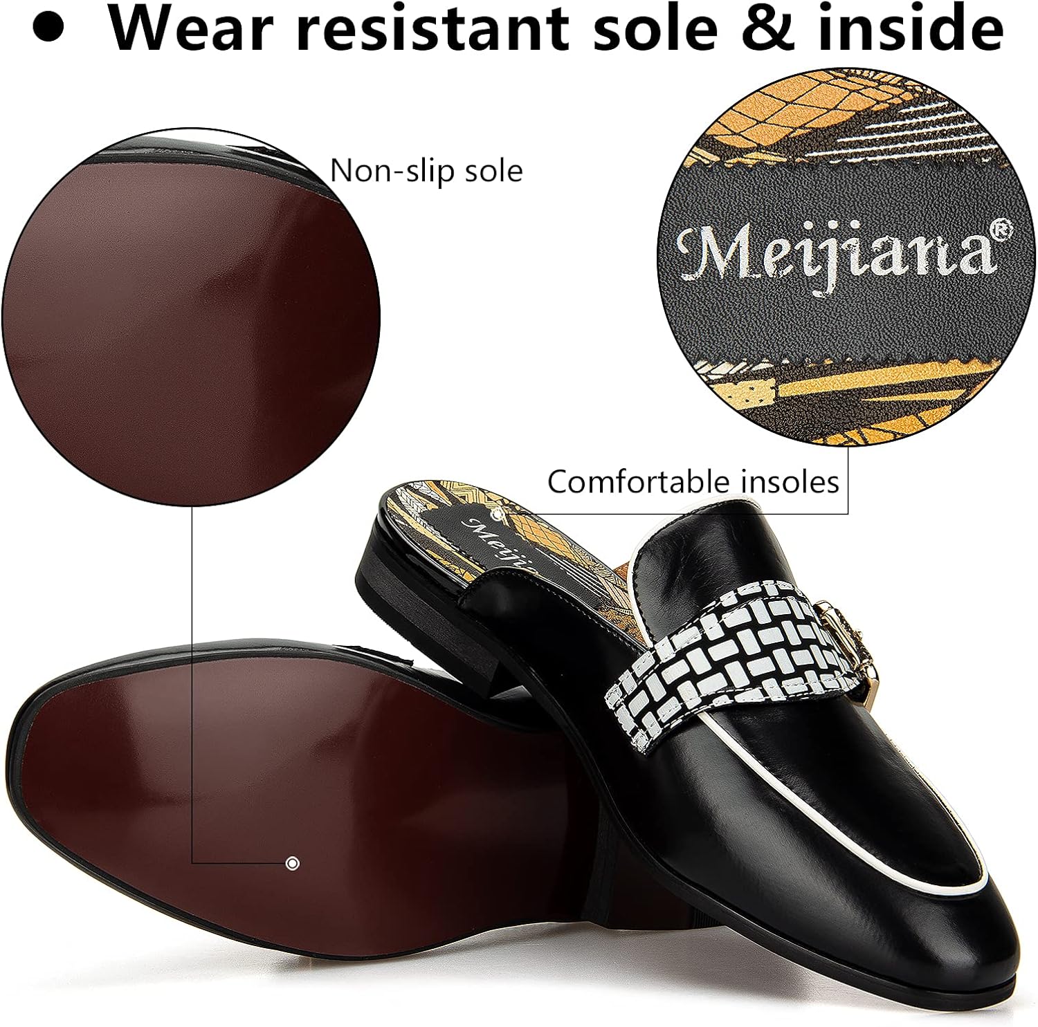 Meijiana รองเท้าแตะผู้ชาย SLIP - Men'S Formal Wear Slippers บทวิจารณ์และราคา