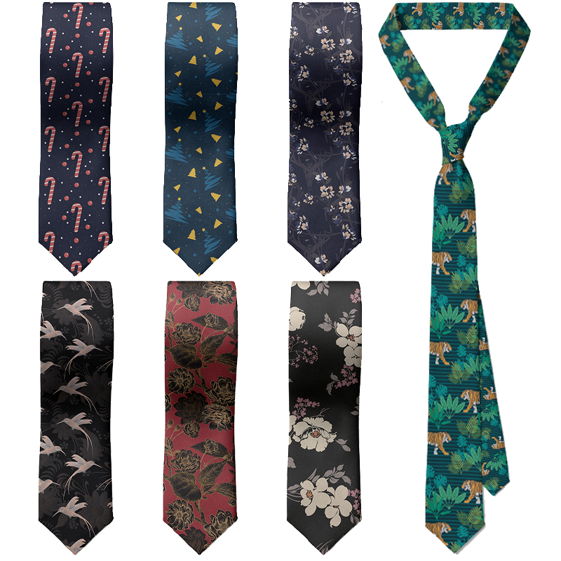 ผู้ชาย SLIM FIT 3D พิมพ์ Tie ด - Men'S Holiday Formal Wear บทวิจารณ์และราคา