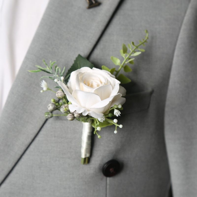 ชุดแต่งงาน ดอกไม้ประดับเสื้อผู - Men'S Formal Wear For A Wedding บทวิจารณ์และราคา