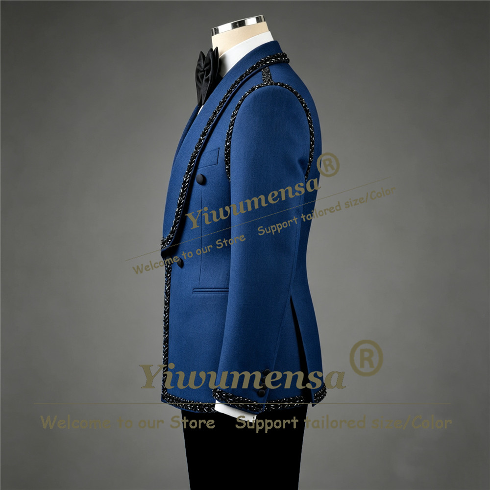 ชุดสูทผู้ชายสุดหรู สีดำ ประดับ - Men'S Formal Wear Jewelry บทวิจารณ์และราคา