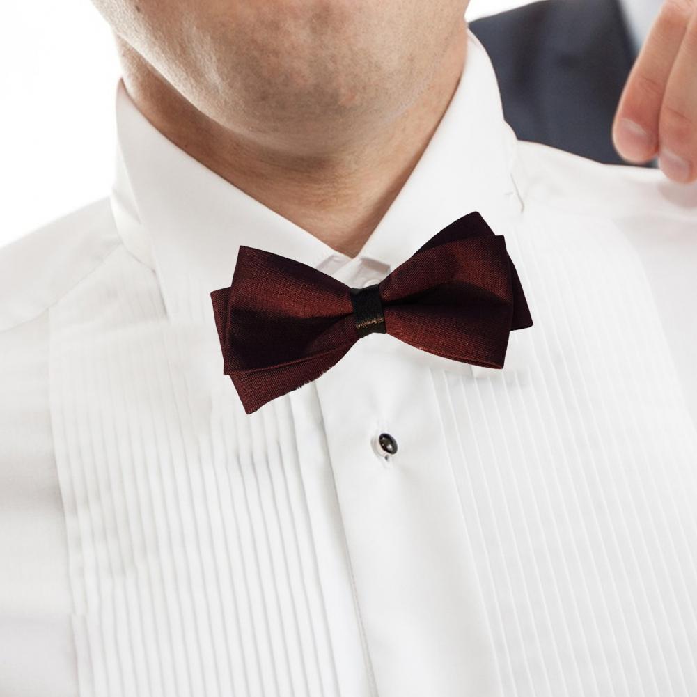 โบว์ไททนทาน โบว์ไทสองชั้นแบบปร - Men'S Formal Wear Bow Ties บทวิจารณ์และราคา