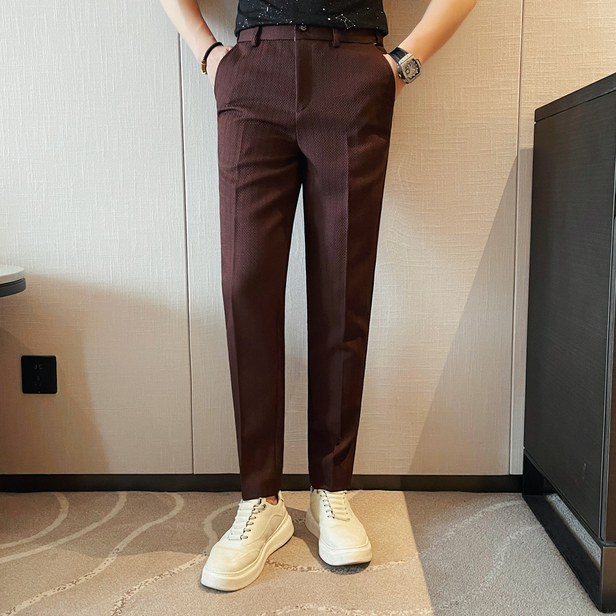 2025 ฤดูใบไม้ผลิฤดูร้อนใหม่ผู้ - Men'S Formal Wear Accessories บทวิจารณ์และราคา