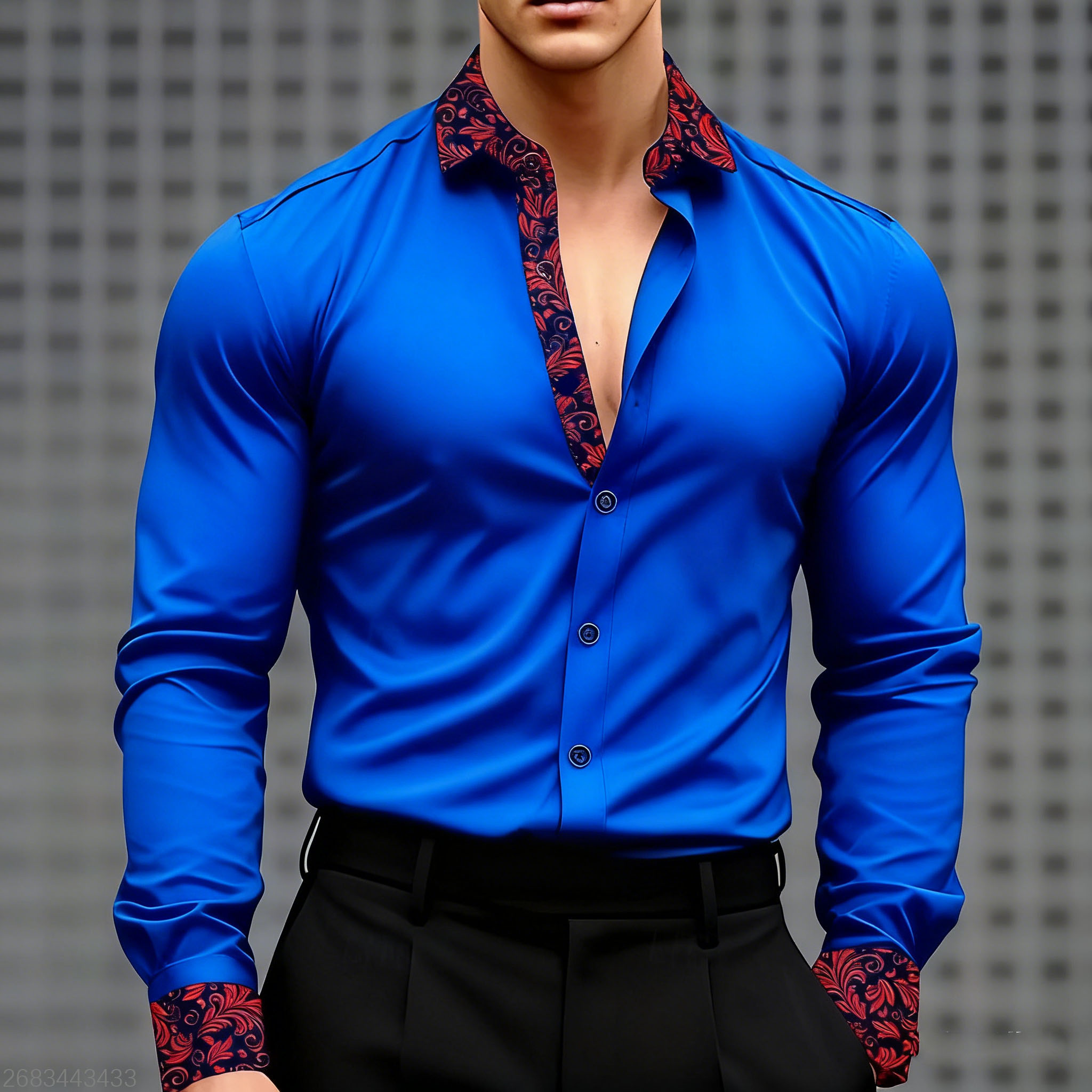 เสื้อเชิ้ตผู้ชายลายดอกไม้ 10 ส - Men'S Holiday Formal Wear บทวิจารณ์และราคา