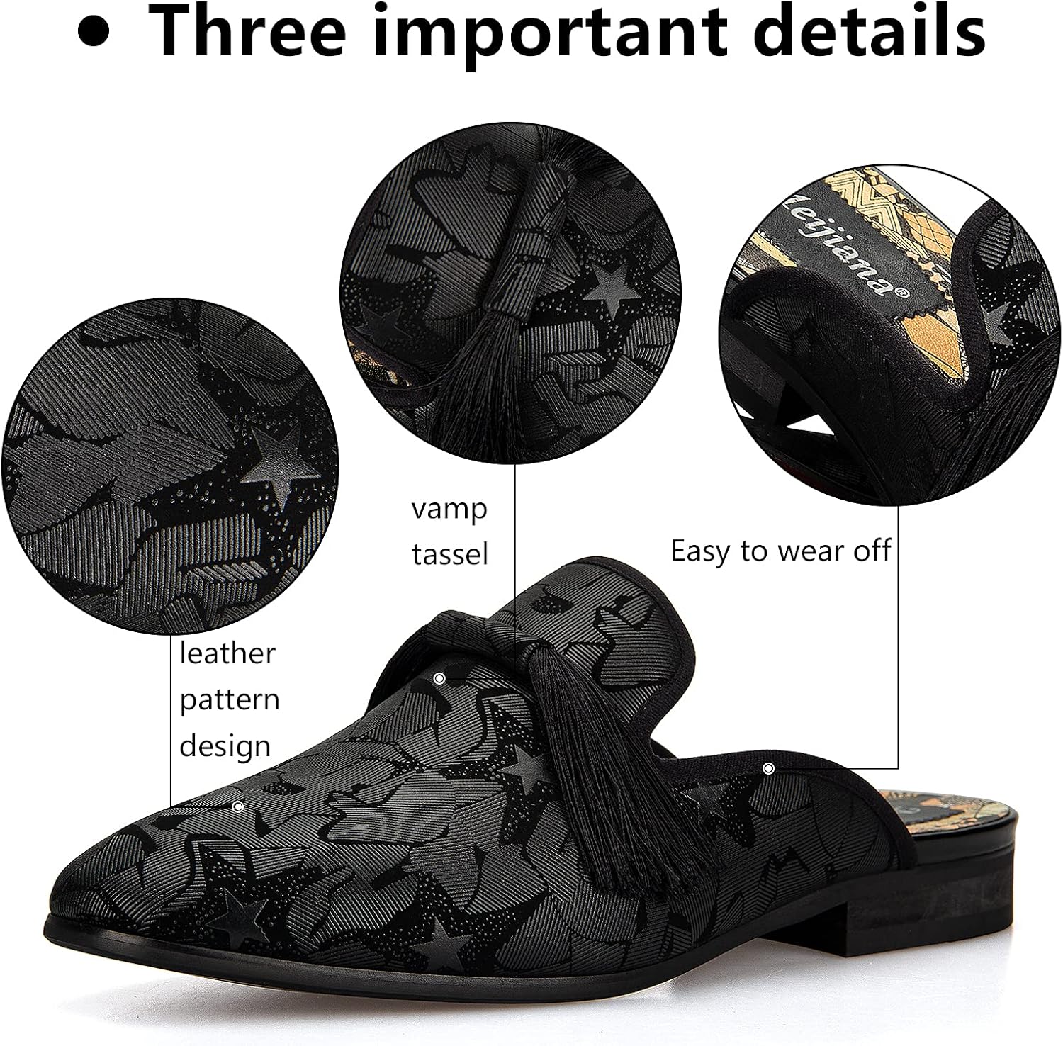 รองเท้าแตะผู้ชายแบบสวมรองเท้าไ - Men'S Formal Wear Slippers บทวิจารณ์และราคา