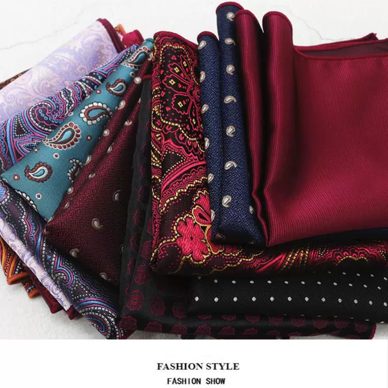 คลาสสิก Pasiley Pocket Square  - Men'S Formal Wear Accessories บทวิจารณ์และราคา