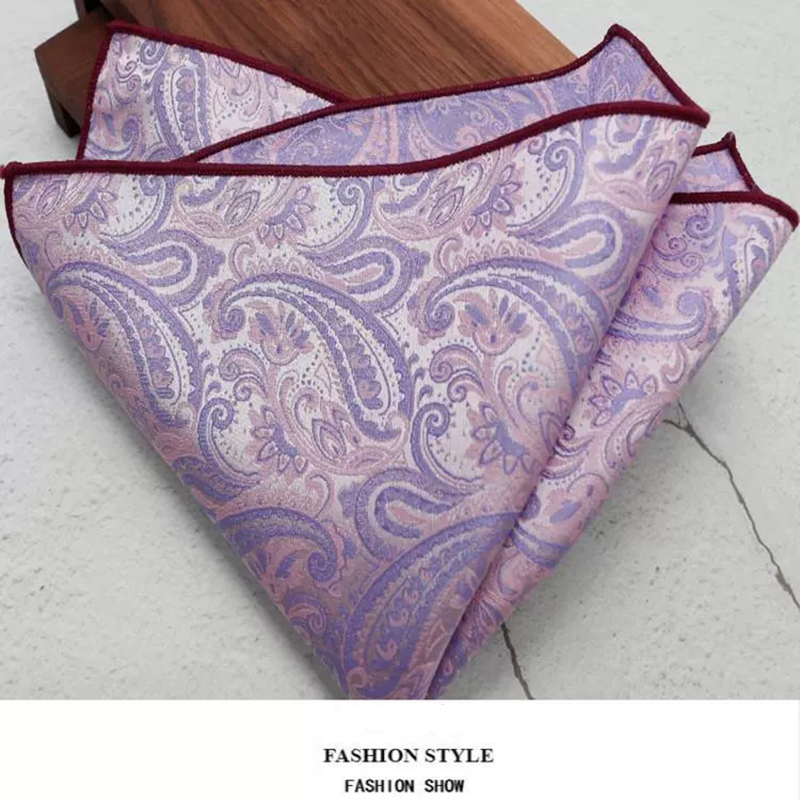 คลาสสิก Pasiley Pocket Square  - Men'S Formal Wear Accessories บทวิจารณ์และราคา