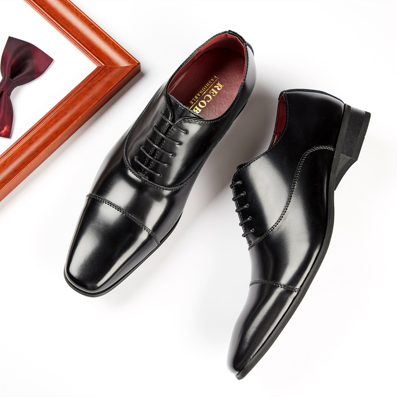 รองเท้าเดรสหนังผู้ชายแฟชั่นใหม - Men'S Formal Wear Accessories บทวิจารณ์และราคา