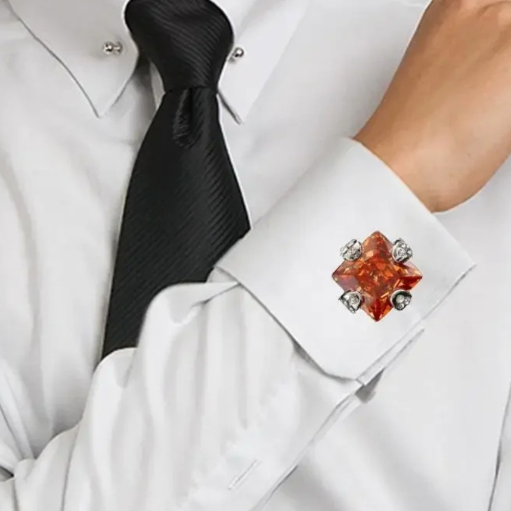 กระดุมข้อมือหรูหราประดับเพชรเท - Men'S Formal Wear Jewelry บทวิจารณ์และราคา