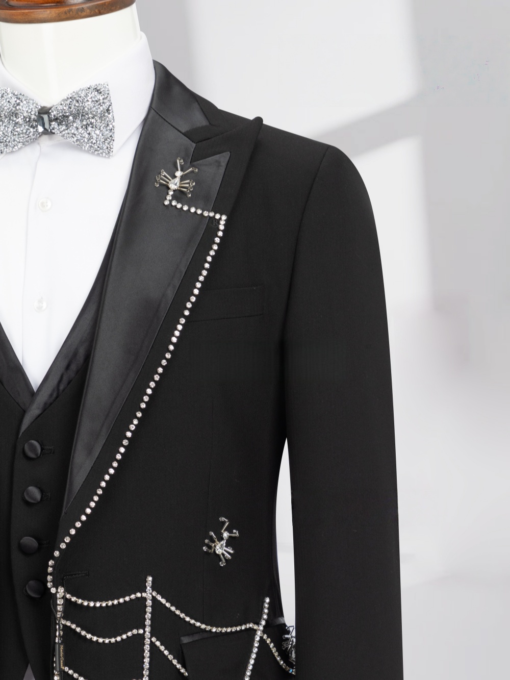 ชุดสูทผู้ชายหรูหราประดับลูกปัด - Elegant Formal Men'S Wear บทวิจารณ์และราคา