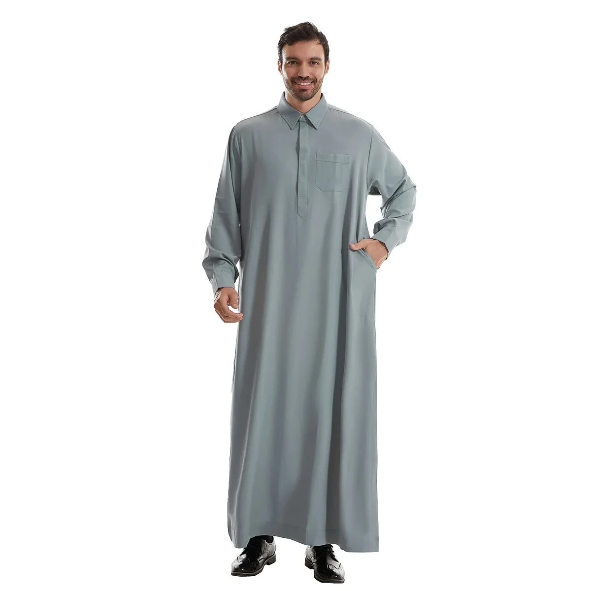 ชุดคลุมยาวสำหรับผู้ชายแบบจุบบะ - Arabic Formal Wear Men บทวิจารณ์และราคา