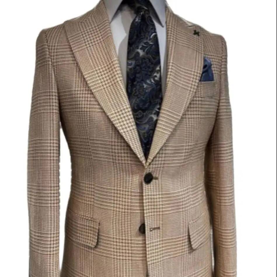 ชุดสูทสีกากี 2 ชิ้น ลายฮาวด์ทู - Khaki Formal Wear Men บทวิจารณ์และราคา