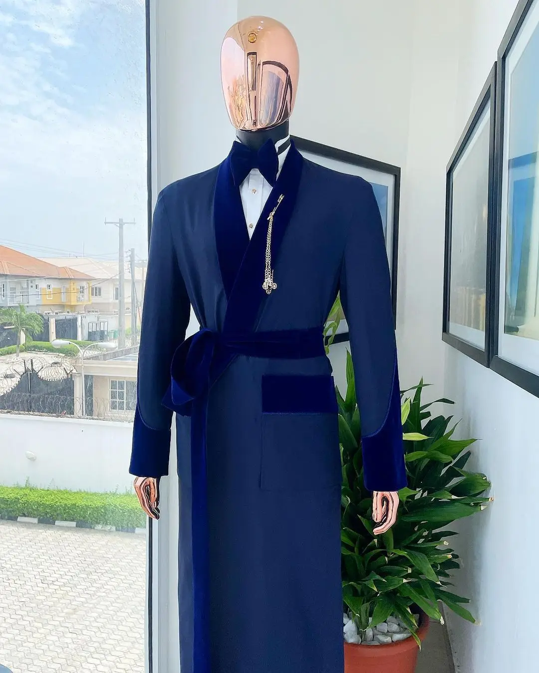 Tailor Made Royal Blue Men ชุด - Men'S Formal Wear For A Wedding บทวิจารณ์และราคา