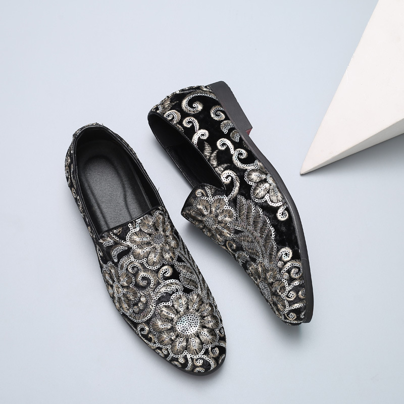 รองเท้าโลฟเฟอร์กำมะหยี่สำหรับผ - Men'S Formal Wear Slippers บทวิจารณ์และราคา
